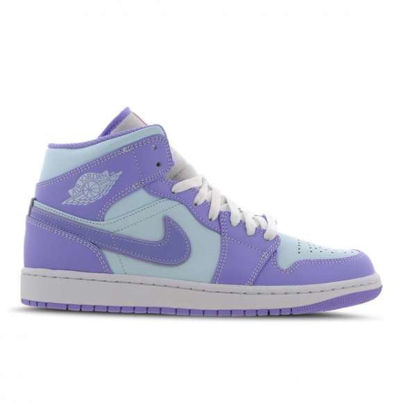 Air Jordan 1 Mid Purple Aqua