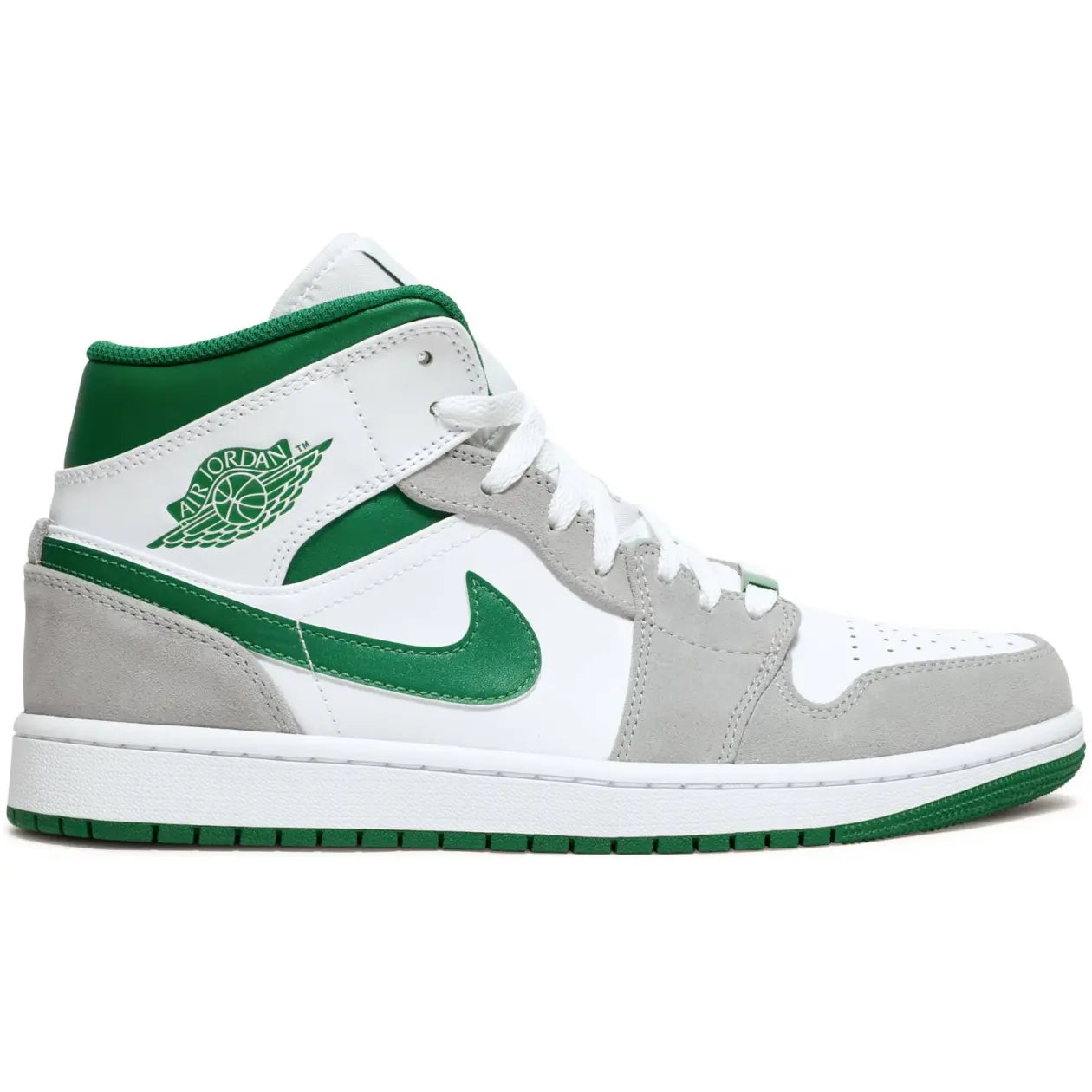 Air Jordan 1 Mid SE Grey Pine Green