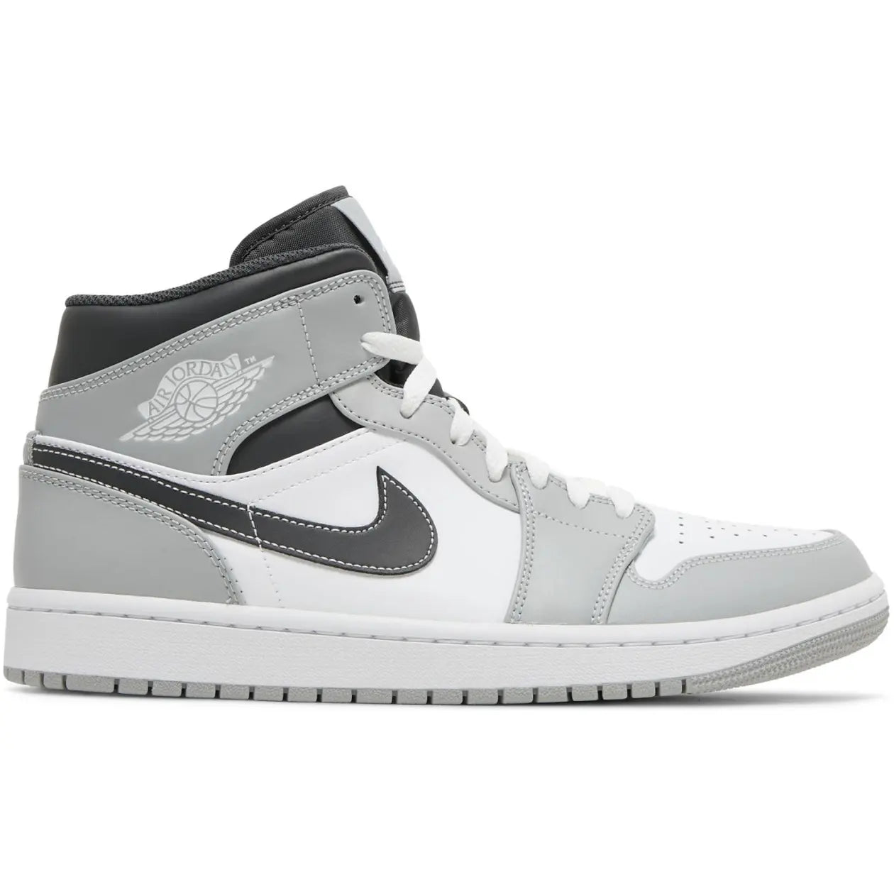 Air Jordan 1 Mid Light Smoke Grey Anthracite