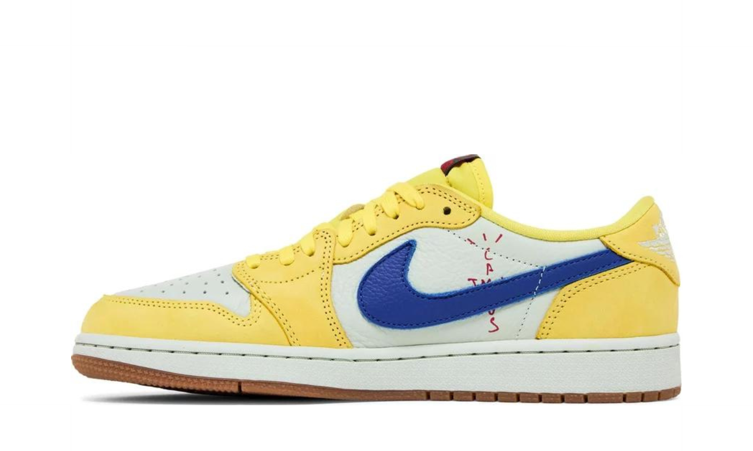 Air Jordan 1 Retro Low OG x Travis Scott 'Canary'