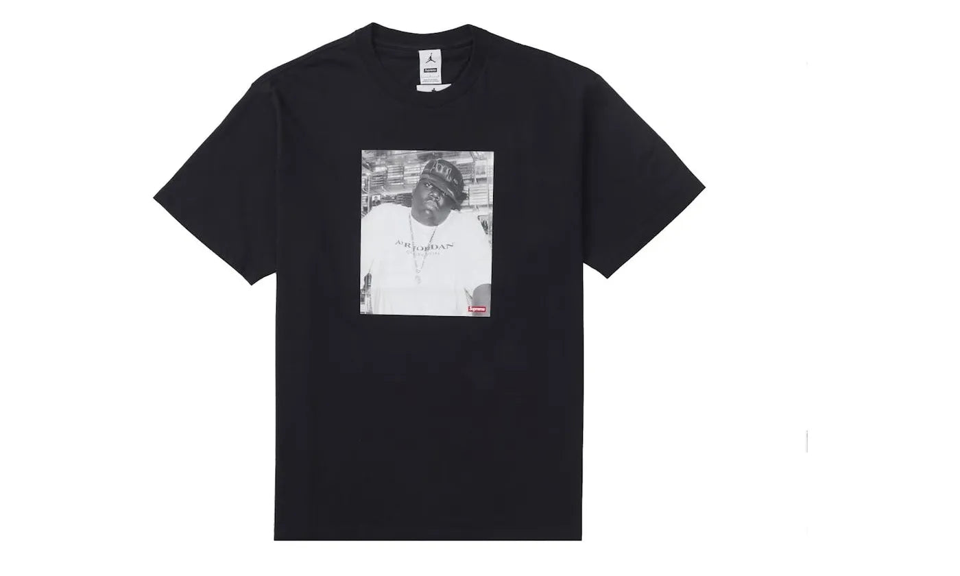 Supreme Jordan Biggie S/S Top Black