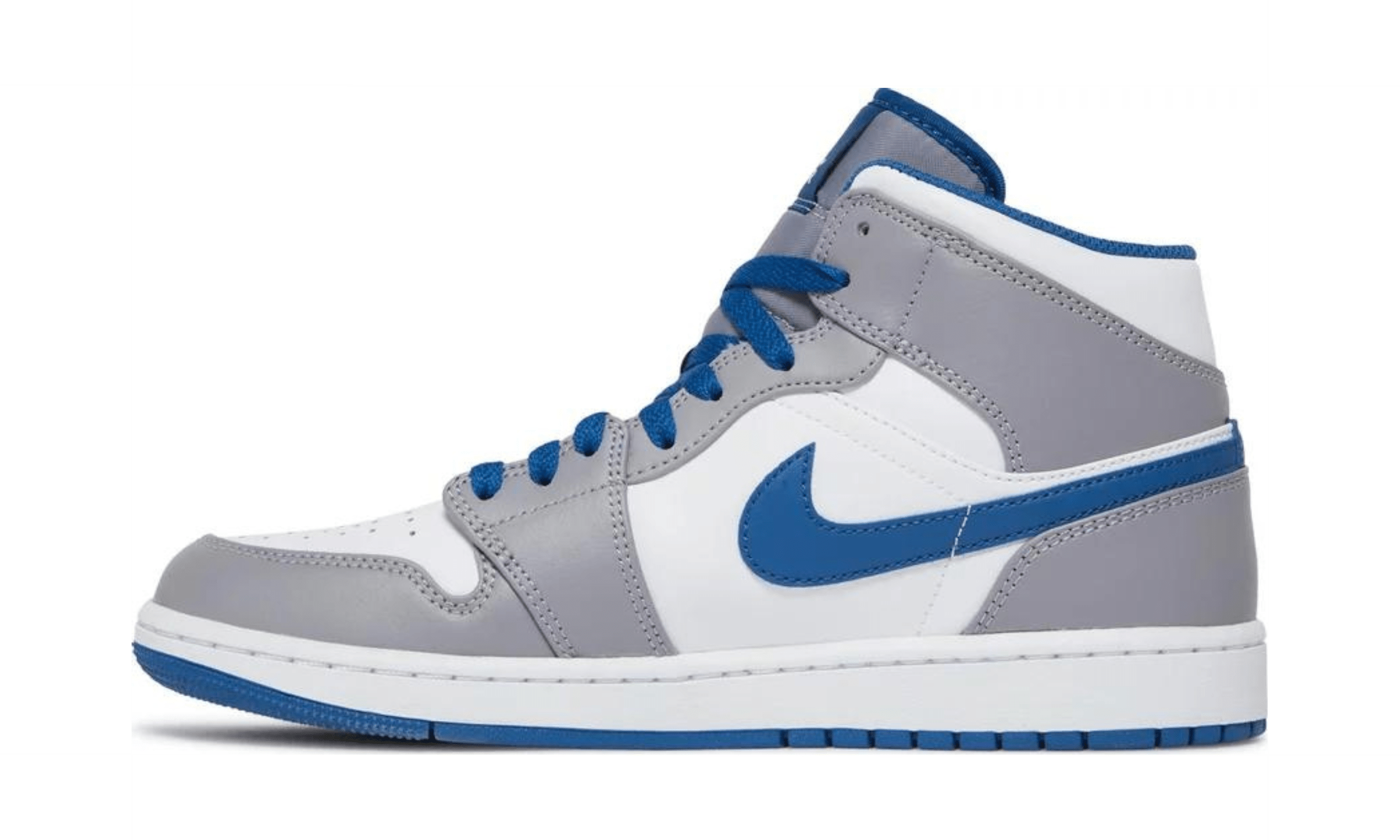 Air Jordan 1 Mid True Blue - Kicksite - DQ8426-014