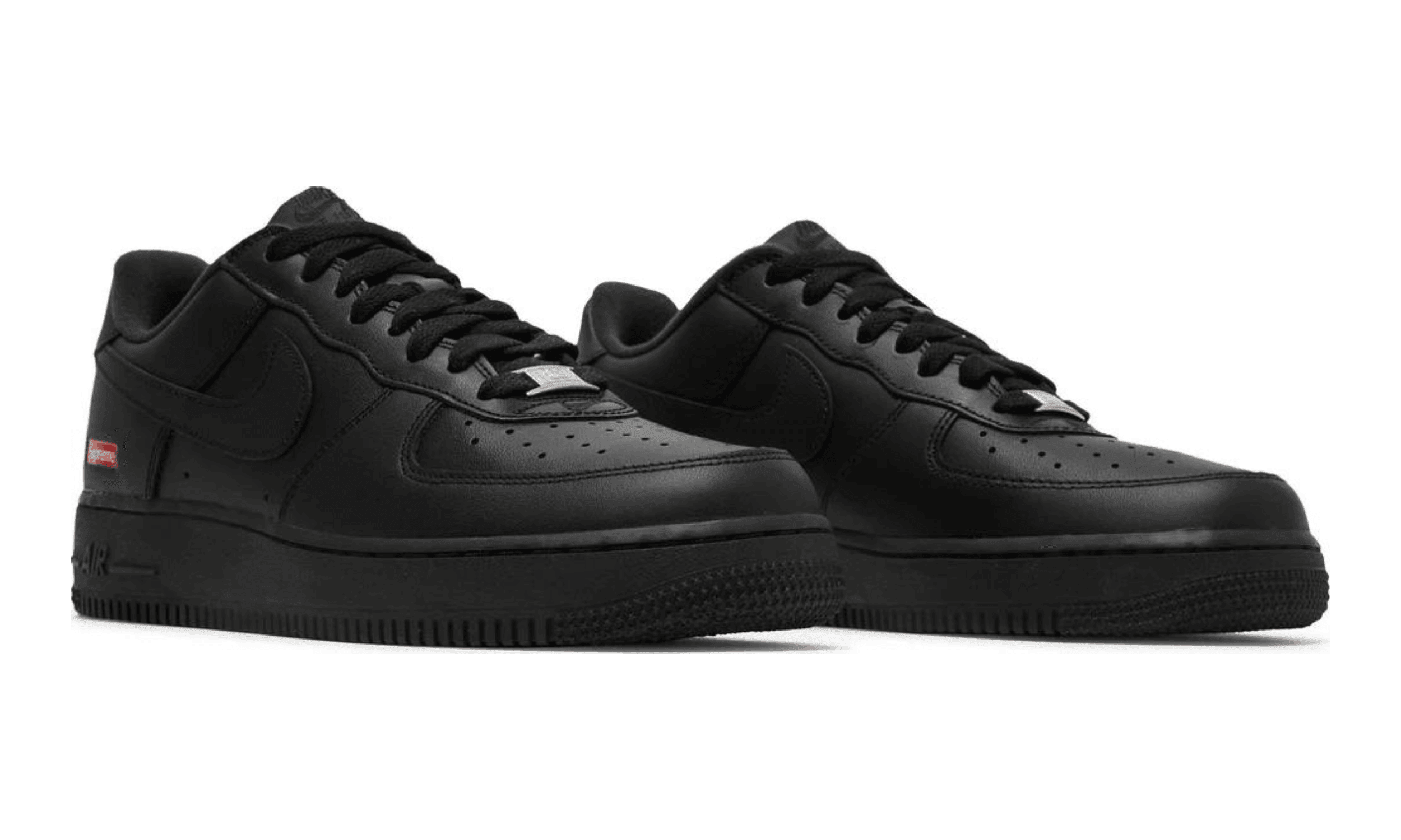 Nike Air Force 1 Low x Supreme 'Box Logo - Black - Kicksite